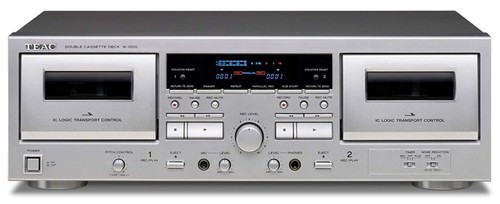 Teac 1200 silver doppio - silver,