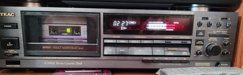 Registratore cassette teac - a,